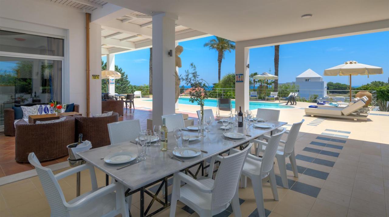 Grande Dame Villa Of Rhodes Asgourou エクステリア 写真