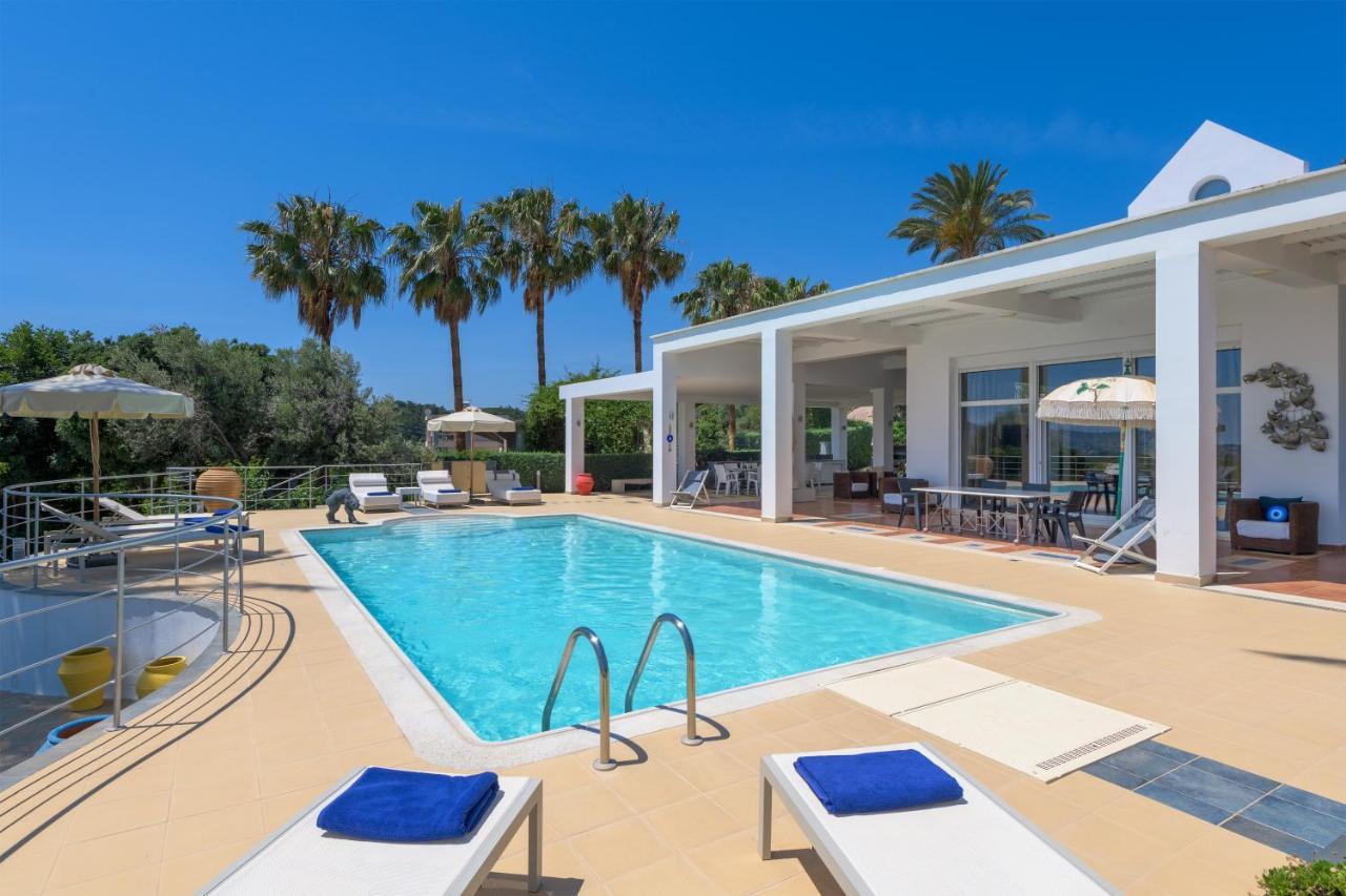 Grande Dame Villa Of Rhodes Asgourou エクステリア 写真