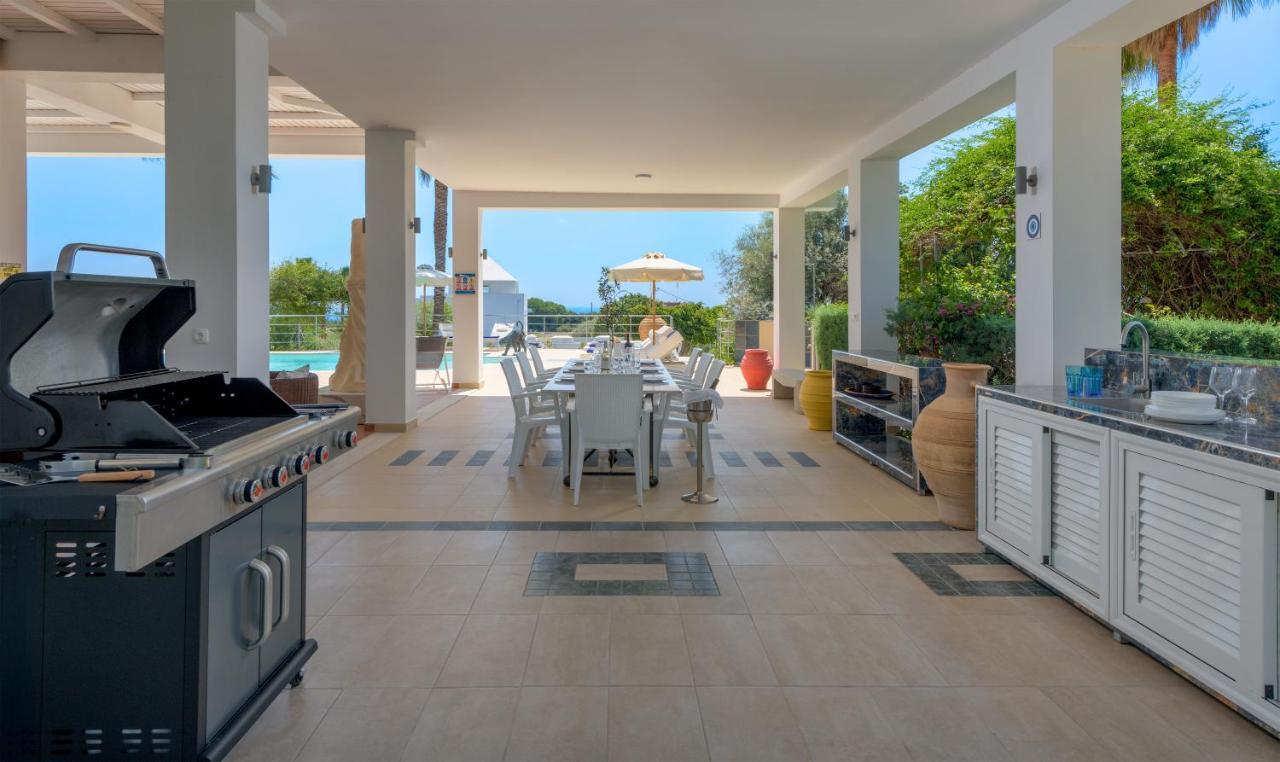Grande Dame Villa Of Rhodes Asgourou エクステリア 写真