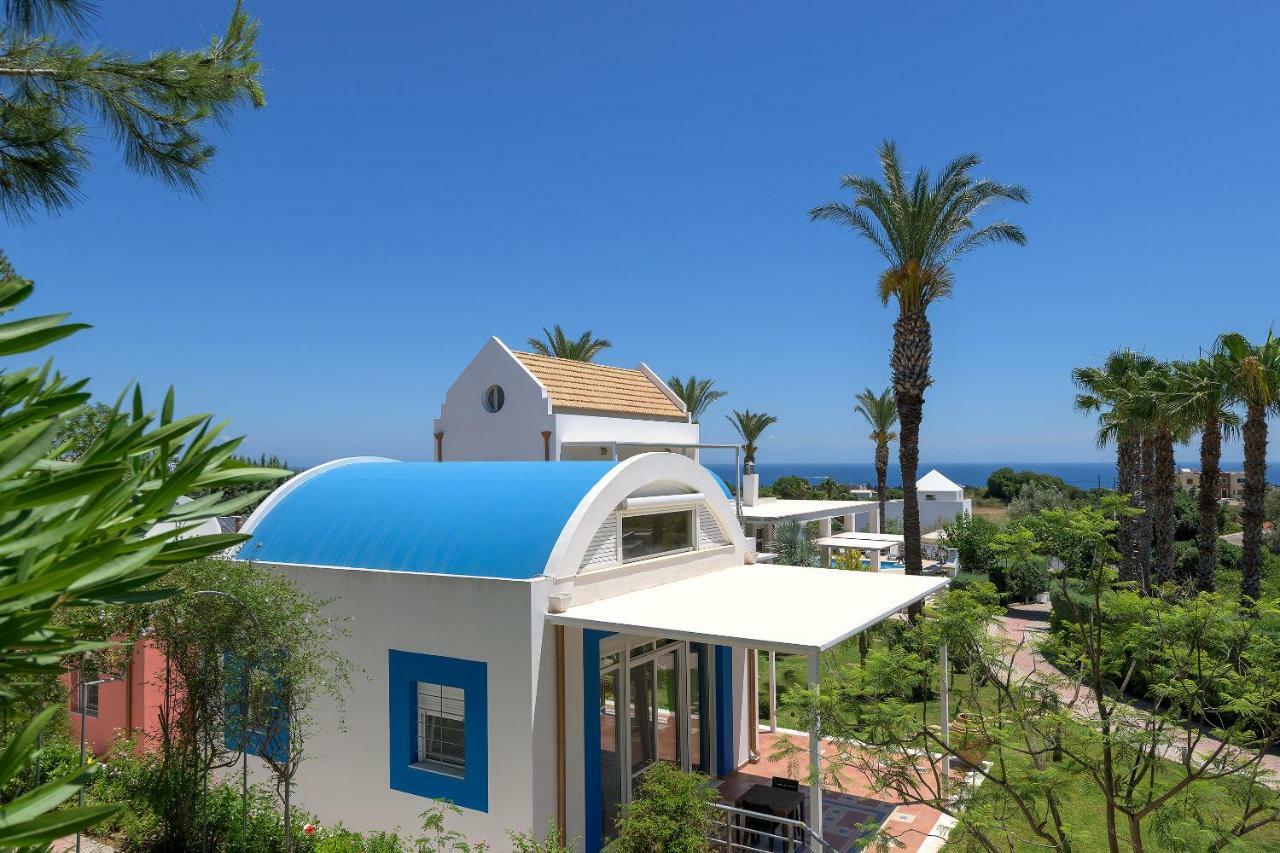Grande Dame Villa Of Rhodes Asgourou エクステリア 写真