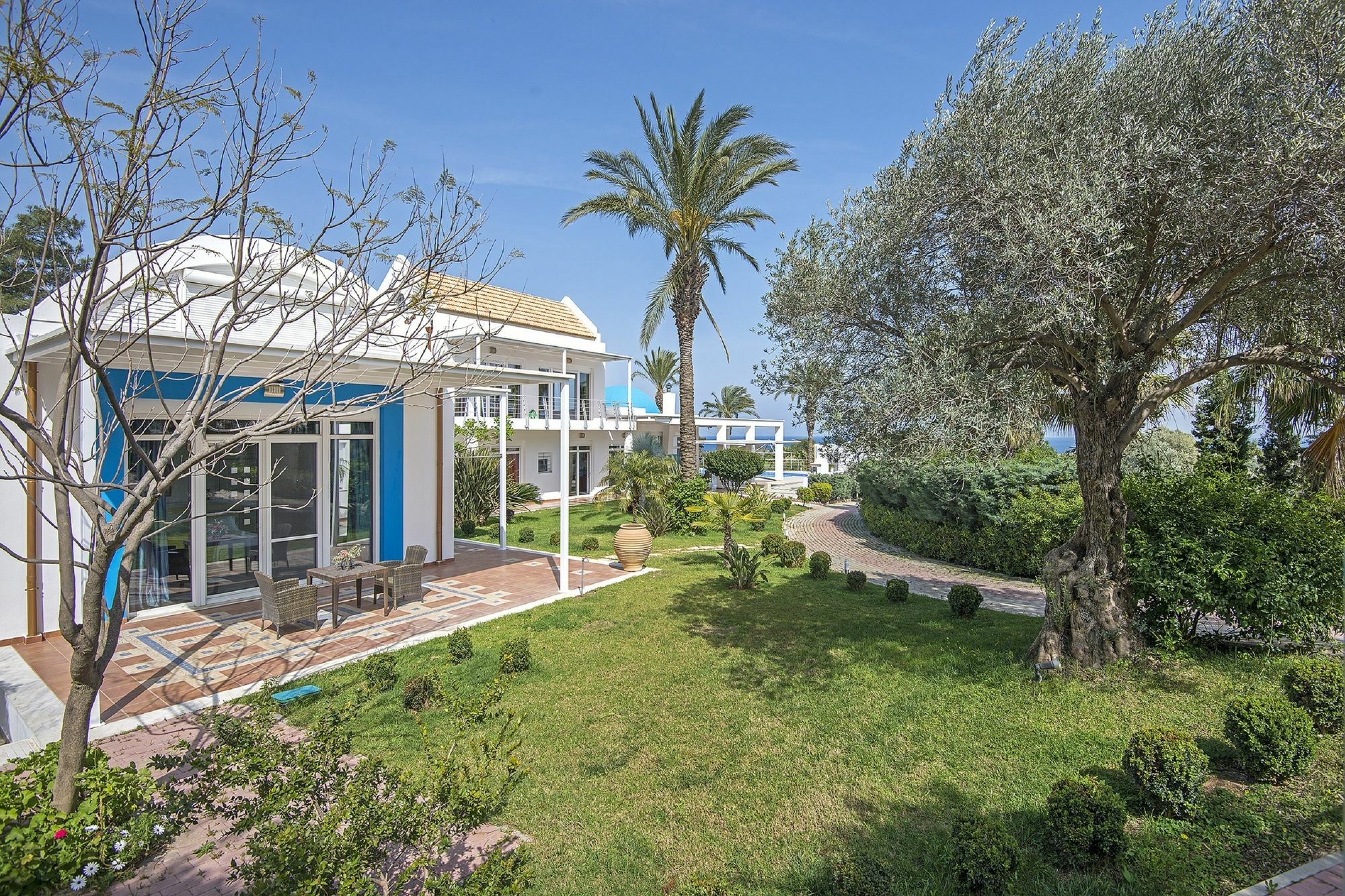 Grande Dame Villa Of Rhodes Asgourou エクステリア 写真
