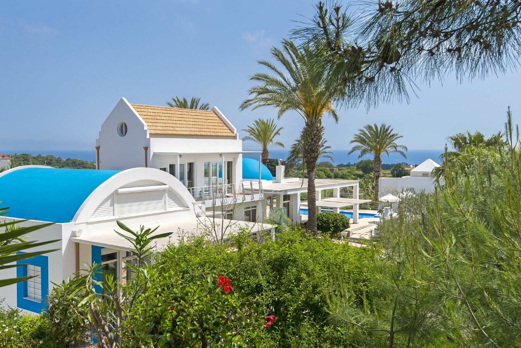 Grande Dame Villa Of Rhodes Asgourou エクステリア 写真